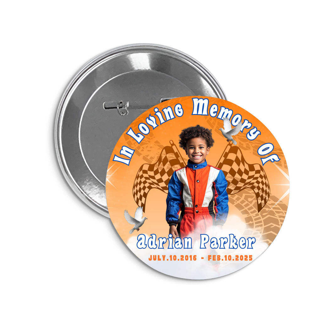 Memorial Buttons set of 10